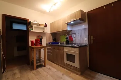Küche/Küchenzeile in der Unterkunft Ferienwohnung Nana