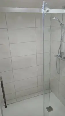 Ein Badezimmer in der Unterkunft Haus Harzland