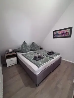 Ein Bett oder Betten in einem Zimmer der Unterkunft Ladigo 14