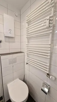 Ein Badezimmer in der Unterkunft Harztraum