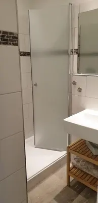 Ein Badezimmer in der Unterkunft Hahnenklee Ferienpark 7-611