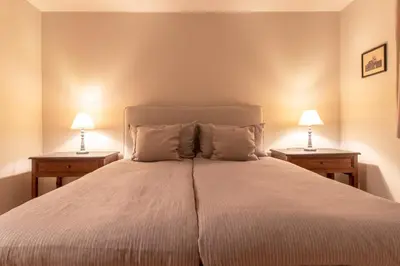 Ein Bett oder Betten in einem Zimmer der Unterkunft Ferienwohnungen Bockstraße