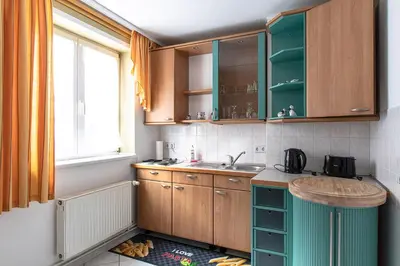 Küche/Küchenzeile in der Unterkunft Ferienwohnungen Bockstraße
