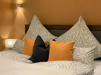 Ein Bett oder Betten in einem Zimmer der Unterkunft 3-Sterne Komfortferienwohnung Köhnke 4 - [#122259]