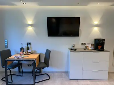Kaffee-/Teezubehör in der Unterkunft 3-Sterne Komfortferienwohnung Köhnke 4 - [#122259]