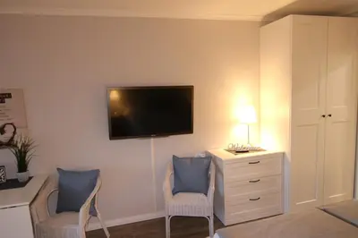 TV/Unterhaltungsangebot in der Unterkunft Seaside Appartement 341 Vier Jahreszeiten