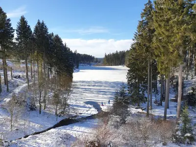 Naturlandschaft in der Nähe der Ferienwohnung