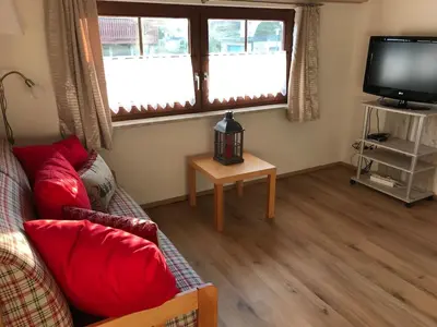 TV/Unterhaltungsangebot in der Unterkunft Ferienhaus Lilo