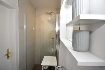 Ein Badezimmer in der Unterkunft Harzfeuer Zentrum