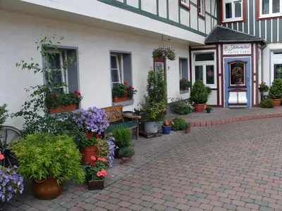 Das Gebäude in dem sich das Hotel befindet