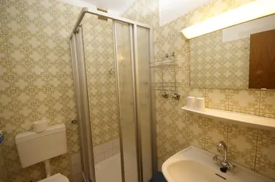 Ein Badezimmer in der Unterkunft Hotel und Cafe Panorama