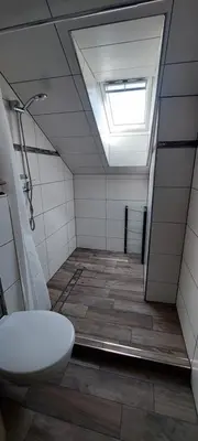 Ein Badezimmer in der Unterkunft Landhaus Kathrin