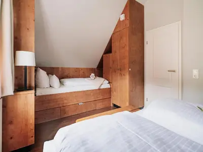 Ein Bett oder Betten in einem Zimmer der Unterkunft Ferienhaus in Schierke for 7 Personen