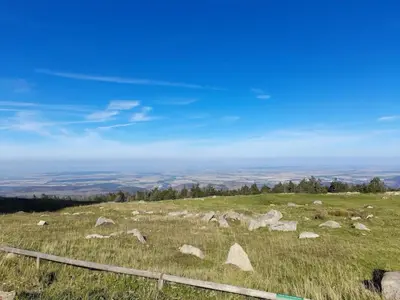 Naturlandschaft in der Nähe des Ferienhauses