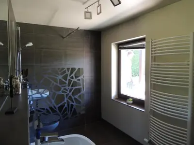 Ein Badezimmer in der Unterkunft Ferienhaus Weinberg