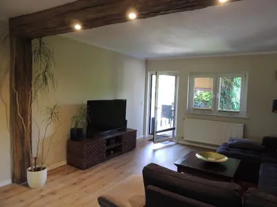 TV/Unterhaltungsangebot in der Unterkunft Ferienhaus Weinberg