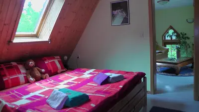 Ein Bett oder Betten in einem Zimmer der Unterkunft Villa Regina