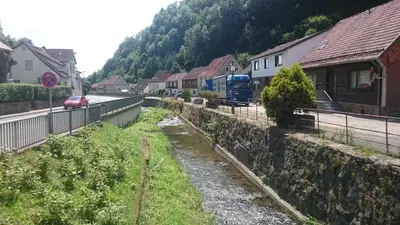Naturlandschaft in der Nähe des Hotels
