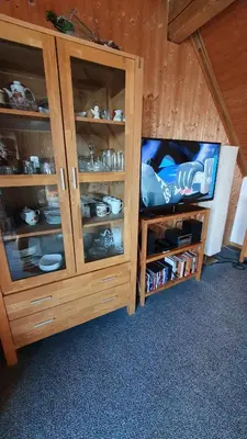 Die Bibliothek in der Ferienwohnung