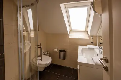 Ein Badezimmer in der Unterkunft City-Appartements Am Wall