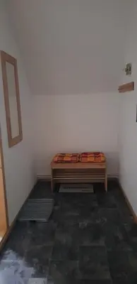 Ein Bett oder Betten in einem Zimmer der Unterkunft Ferienwohnung Harzurlaub-Schierke