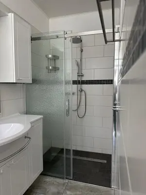 Ein Badezimmer in der Unterkunft Ferienwohnung Hosang