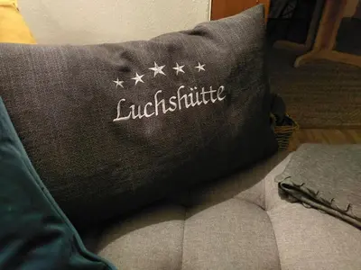 Grundriss der Unterkunft Luchshütte