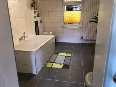 Ein Badezimmer in der Unterkunft Ferienwohnung Harzerfuchs