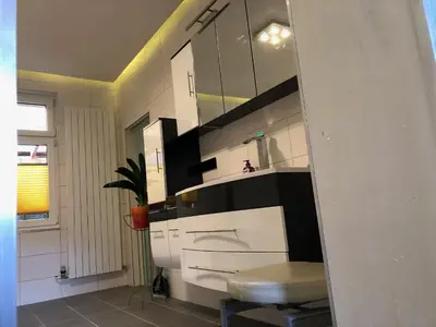 Ein Badezimmer in der Unterkunft Ferienwohnung Harzerfuchs