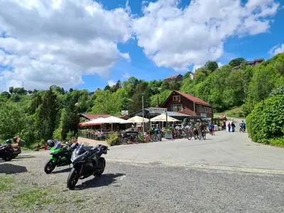 Naturlandschaft in der Nähe der Ferienwohnung