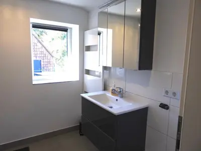 Küche/Küchenzeile in der Unterkunft Ferienwohnung Wasserkunst