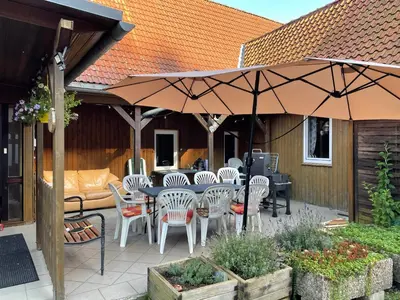 Ein Patio oder anderer Außenbereich in der Unterkunft 