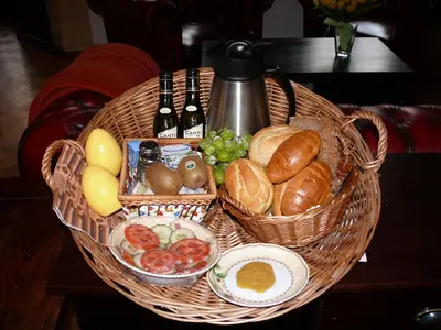 Essen in der Ferienwohnung oder in der Nähe
