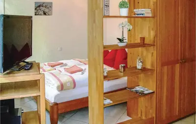 Ein Bett oder Betten in einem Zimmer der Unterkunft Nice Apartment In Wernigerode With Wifi