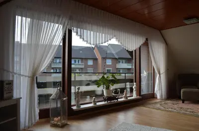 Ein Sitzbereich in der Unterkunft Ferienwohnung Wiskow in Goslar