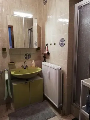 Ein Badezimmer in der Unterkunft Appartment Harzallerliebst
