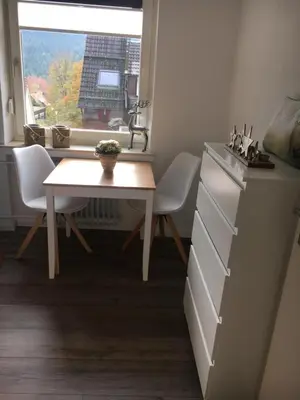Küche/Küchenzeile in der Unterkunft Ferienwohnung Fuchsbau