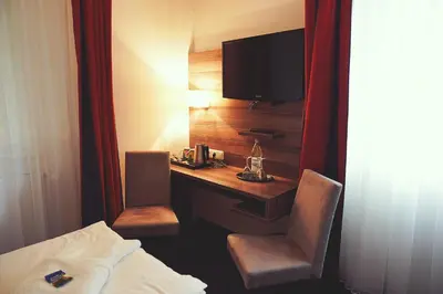 Ein Bett oder Betten in einem Zimmer der Unterkunft Hotel Mein Bergblick