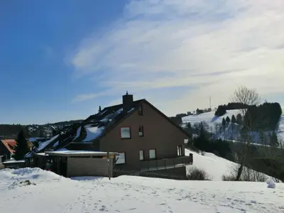 Ferienwohnung Fernblick im Winter