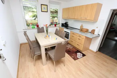 Küche/Küchenzeile in der Unterkunft Ferienwohnung Both