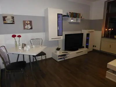 TV/Unterhaltungsangebot in der Unterkunft weiss-ferienwohnung