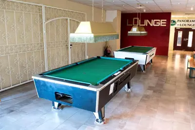 Ein Billardtisch in der Unterkunft App 362 Panoramic Hohegeiß