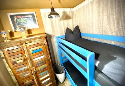 Ein Sitzbereich in der Unterkunft Gemütliche ökologische Ferienwohnung EG Innenstadt