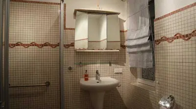 Ein Badezimmer in der Unterkunft Ferienwohnung Harz Moni Werner