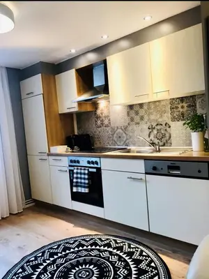 Küche/Küchenzeile in der Unterkunft Die Altstadt Appartements Caprice