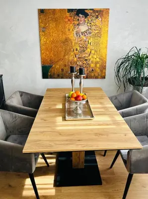 Ein Sitzbereich in der Unterkunft Die Altstadt Appartements Caprice