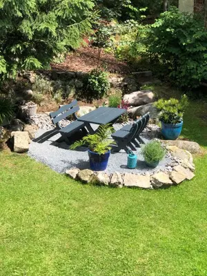 Ein Garten an der Unterkunft Villa Waidhof