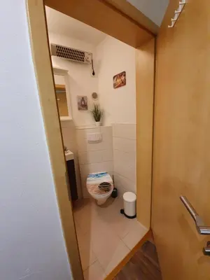 Ein Badezimmer in der Unterkunft Eddy's Stadt Stübchen