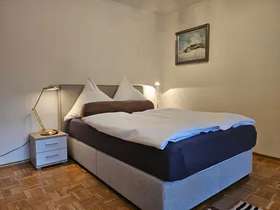 Ein Bett oder Betten in einem Zimmer der Unterkunft Ferienwohnung Große Bergluft Hahnenklee