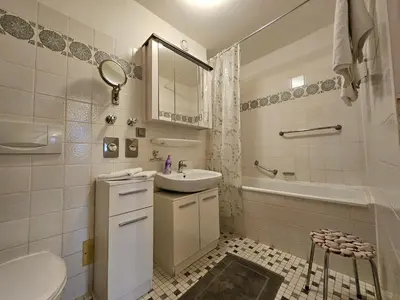 Ein Badezimmer in der Unterkunft Ferienwohnung Große Bergluft Hahnenklee